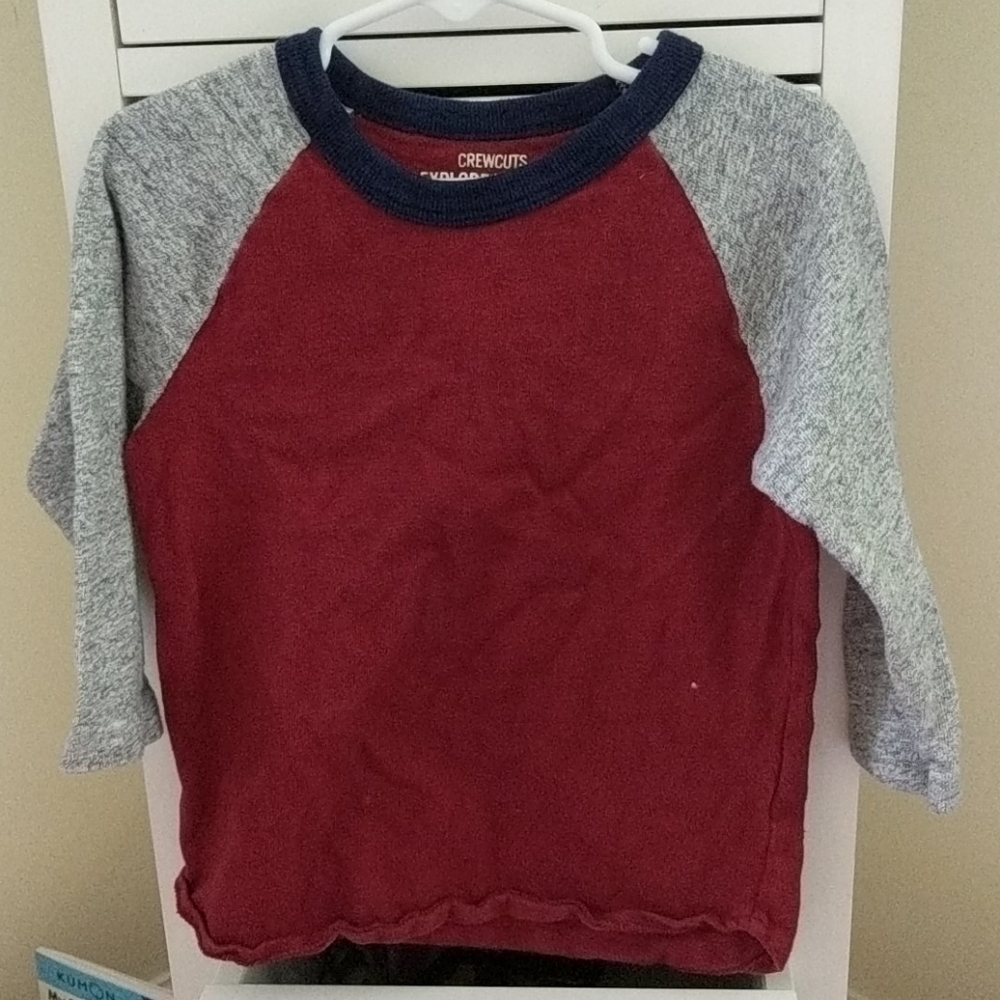 Crewcuts 3/4 sleeve shirt